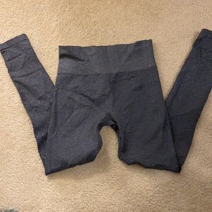 Athleta sparkle leggings, size M. Full length. High waisted. Only worn 1 time